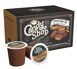 Candy Shop Hot Cocoa Cup Peanut Butter 6.35 Ounce