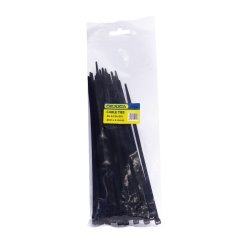 Dejuca - Cable Ties - Black - 200MM X 4.6MM - 50 PKT - 8 Pack