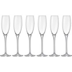 Champagne Glass Cheers 220ML - Set Of 6
