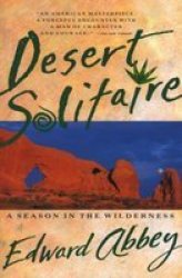 Desert Solitaire Paperback 1ST Touchstone Ed
