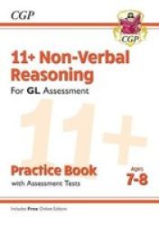 New 11+ Gl Non-verbal Reasoning Practice Book & Assessment Tests - Ages 7-8 With Online Edition Paperback