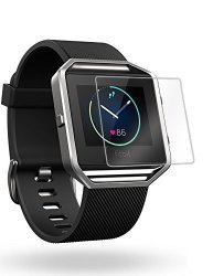 Fitbit Blaze Screen Protector Infiland Premium HD Tempered Glass Screen Protector For Fitbit Blaze Smart Watch