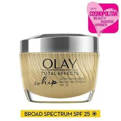 Light Whip Face Moisturizer By Olay Total Effects Anti Aging Face Cream Spf 25 For Even Skin Tone With Vitamins C E B3 & B5 1.7 Oz