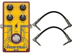 Hartke HPHF44 Bass Fuzz Pedal W 2 Cables