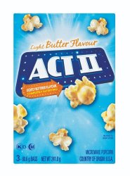 II Mwave Popcorn 3PK - Light Butter
