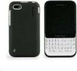 Capdase Soft Jacket Shell Case For Blackberry Q5 Solid Black