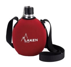Laken Clasica Aluminum Canteen Water Bottle With Neoprene Cover 34 Oz Red 121