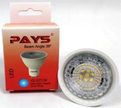 Noble Pays GU10 LED Downlight Lamp Cool White -