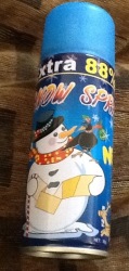 Snow Spray 250ml Can - Great For Parties - Frozen Winter Christmas