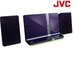 JVC Ipod ipad iphone Double Docking Station - Violet UX-VJ5VBM