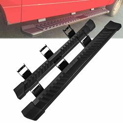 N-x Pair Running Board Nerf Bar For 15-20 Ford F150 & 17-20 F250 F350 Superduty Crew Cab Side Steps Width 6 Inches V Style 15-20 Ford F150