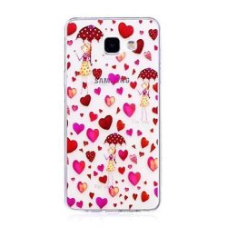 Case For Samsung Galaxy A5 2017 A3 2017 Translucent Pattern Back Cover Heart Soft Tpu For A3 2017 A5 2017 A5 2016 A3 2016 Compatible Models : Galaxy A3 2017