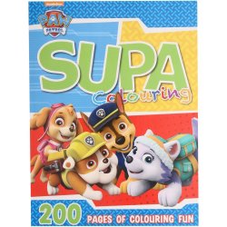 Paw Patrol 200 Page Supa Colour And Activity Book