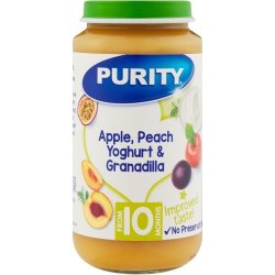 Purity Toddler Apple Peach Yoghurt & Granadilla 250ML