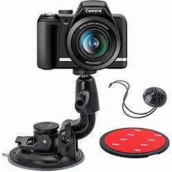 Dslr Scution Cup Mount Double-protection-design With 3M Sticky Pad For Nikon Canon Sony Pentax Olympus Kamkorda Duragadgetdslr Cameras By Woleyi