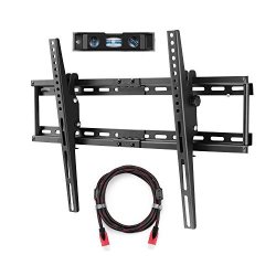 Suptek Universal Tv Wall Mount Bracket Tilt Super Heavy-duty Fits Most Of 32-65 Inch Some 20-75" Plasma Flat Tv With HDMI Cable MT5074