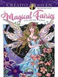 Creative Haven Magical Fairies Coloring Book Paperback