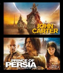 John Carter & The Prince Of Persia Box Set Blu-ray
