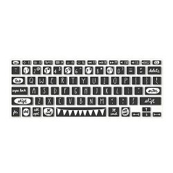 Flapjacks Designer Keyboard Covers For Macbook Macbook Pro Bluetooth - Chalkflags