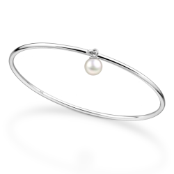 Shell Bangle Sterling Silver