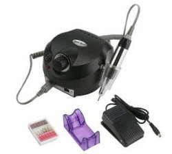 Professional Electric Manicure File Nail Drill Machine Kit Set - Black