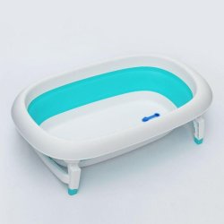 Collapsible Bath Aqua