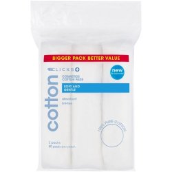 Clicks Cotton Rounds 3 Pack