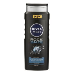 Nivea For Men Rock Salts Shower Gel 500 Ml