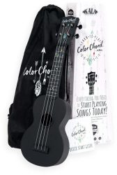 -ltp-scc Learn To Play Colour Chord Soprano Ukulele Black