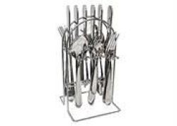 Totally 24PC Cutlery Set - Stainless Stl Retail Box Out Of Box Failure Warranty