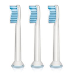 Philips Sonicare Sensitive Replacement Toothbrush Heads For Sensitive Teeth HX6053 64 3-PK