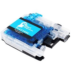 Replacement Brother MFC-J4310DW Printer High Yield Cyan Ink Cartridge - Compatible Brother LC103C High Yield Cyan Ink Tank