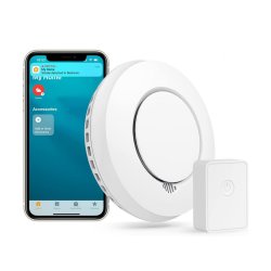 Smart Smoke Alarm With Hub - Works With Apple Homekit And Compatible With Smartthings