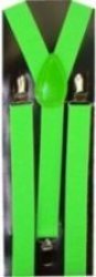 Suspenders For Men - Lime Green