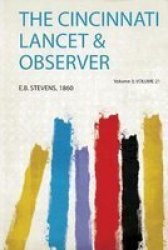 The Cincinnati Lancet & Observer Paperback