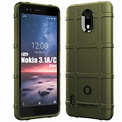 Sucnakp Nokia 3.1 A Case Nokia 3.1 C Case Heavy Duty Shock Absorption Phone Cases Impact Resistant Protective Cover For Nokia 3.1 A Case