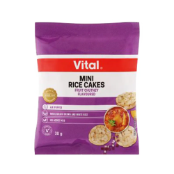 MINI Rice Cakes 30G Assorted - Fruit Chutney