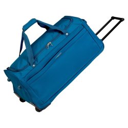 70CM Teal Fusion Trolley Duffle Bag Turquoise