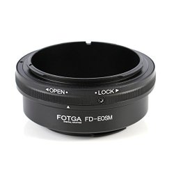 Lens Mount Adapter For Canon Fd Mount Lens To Canon Eos M Ef-m M2 M3 M5 M6 M10 M50 M100 Mirrorless Camera Adapter Ring
