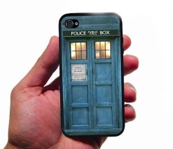 Inspired Tardis Doctor Who Iphone 4 Iphone 4 Case Iphone 4S Case Rubber Silicone Case