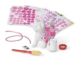 Melissa And Doug Melissa & Doug Decoupage Made Easy Kitten Paper Mache Craft Kit With Stickers