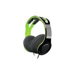 Gioteck TX30 Stereo Gaming & Go Over-ear Headphones For Xbox One Black And Green