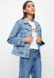 Levi's concrete indigo outlet jacket