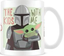 Star Wars: The Mandalorian - The Kid's With Me Coffee Mug