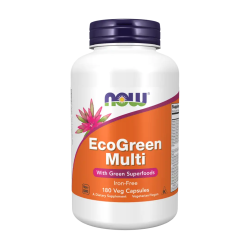 Ecogreen Multi Vitamin Veg Capsules 180'S