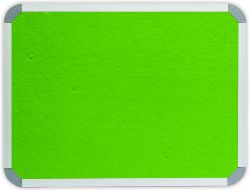 Parrot Info Board Aluminium Frame 1200 1200MM Lime Green