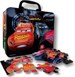 Disney Cars 3 Puzzle In Lunch Tin - Box Damaged