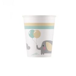 Eco Compostable Elephant Baby Paper Cups