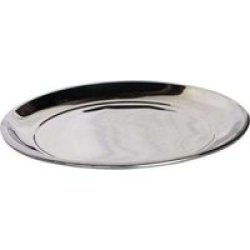 - Dinner Plate Stainless Steel - 430ML