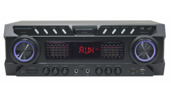 2 MIC Port USB Sd Fm & Bt Karaoke Amplifier - AV-972K1